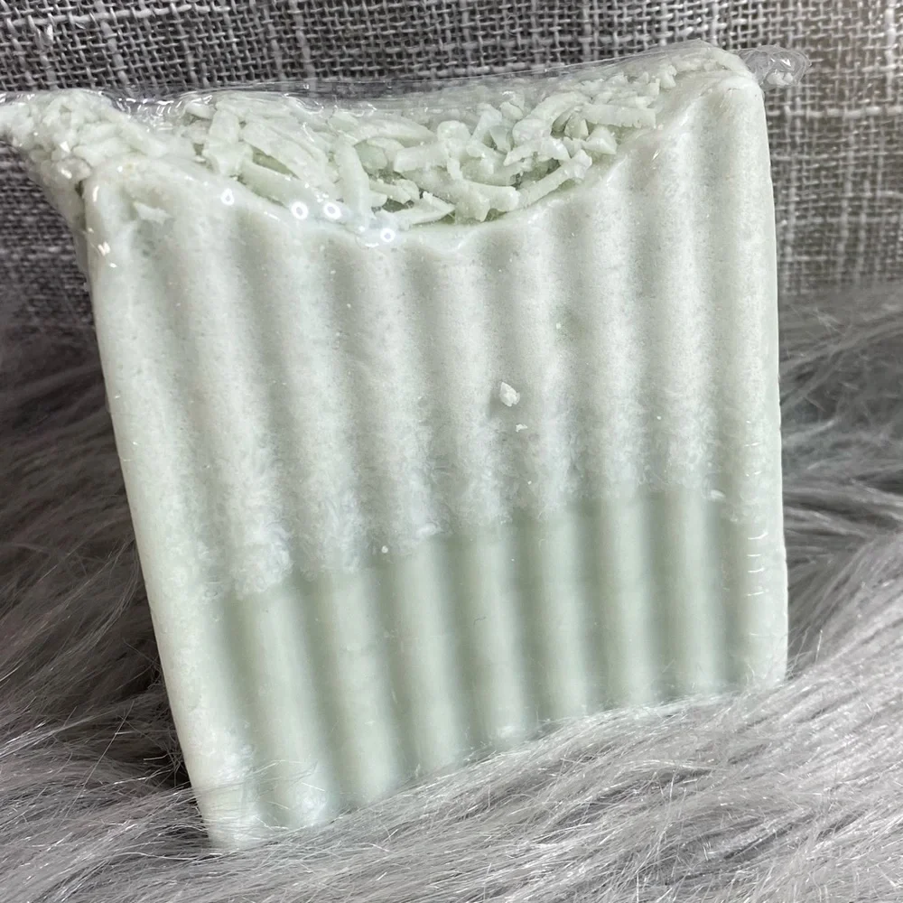 2 Bars Charcoal Eucalyptus Goat Milk Soap